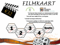 Gaat u vaak naar de film? Koop dan een filmkaart en u kunt niet 4 maar 5 keer een film bezoeken voor hetzelfde geld.