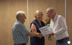 Cheque voor Heusden helpt aan tafel