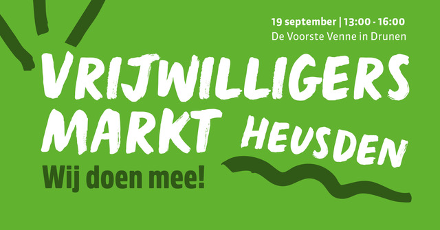 Vrijwilligersmarkt Heusden