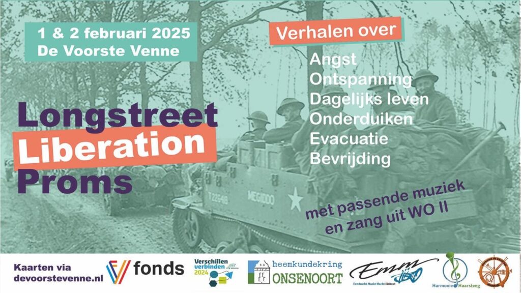 Zaterdag 1 februari en zondag 2 februari 2025: Longstreet Liberation Proms concert