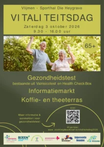 Poster Vitaliteitsdag Vlijmen 2026