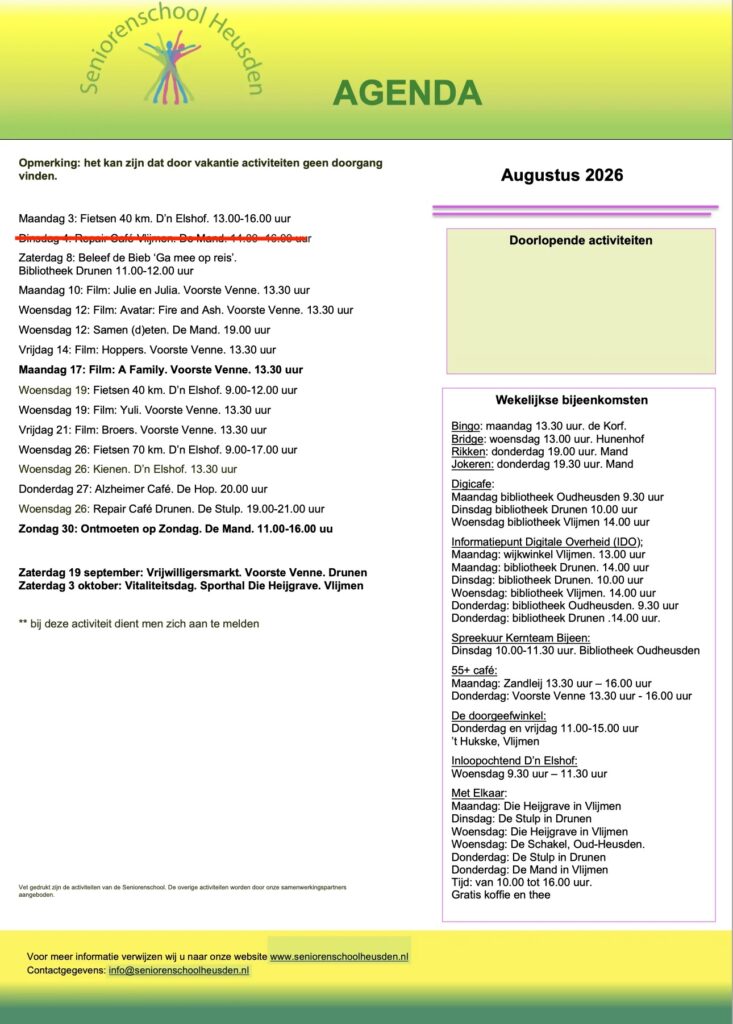 agenda augustus2026