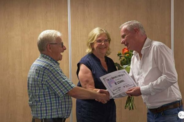 Cheque voor Heusden helpt aan tafel