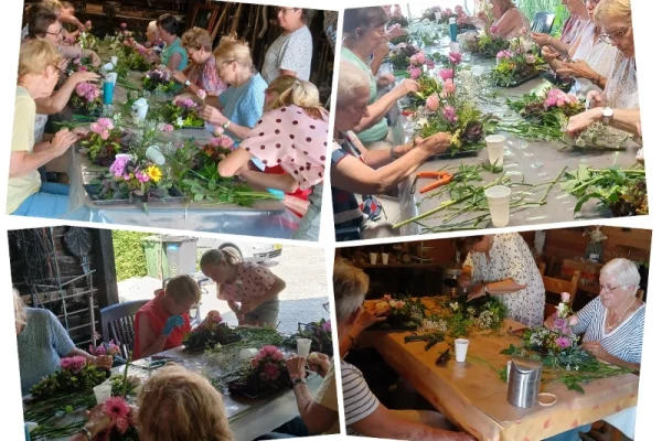 verslag bloemschikken