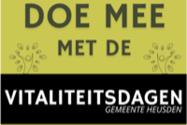 Zondag 29 september 2024 : Vitaliteitsdag voor 65 plussers van 10.00 tot 16.00 uur in Die Heygrave in Vlijmen